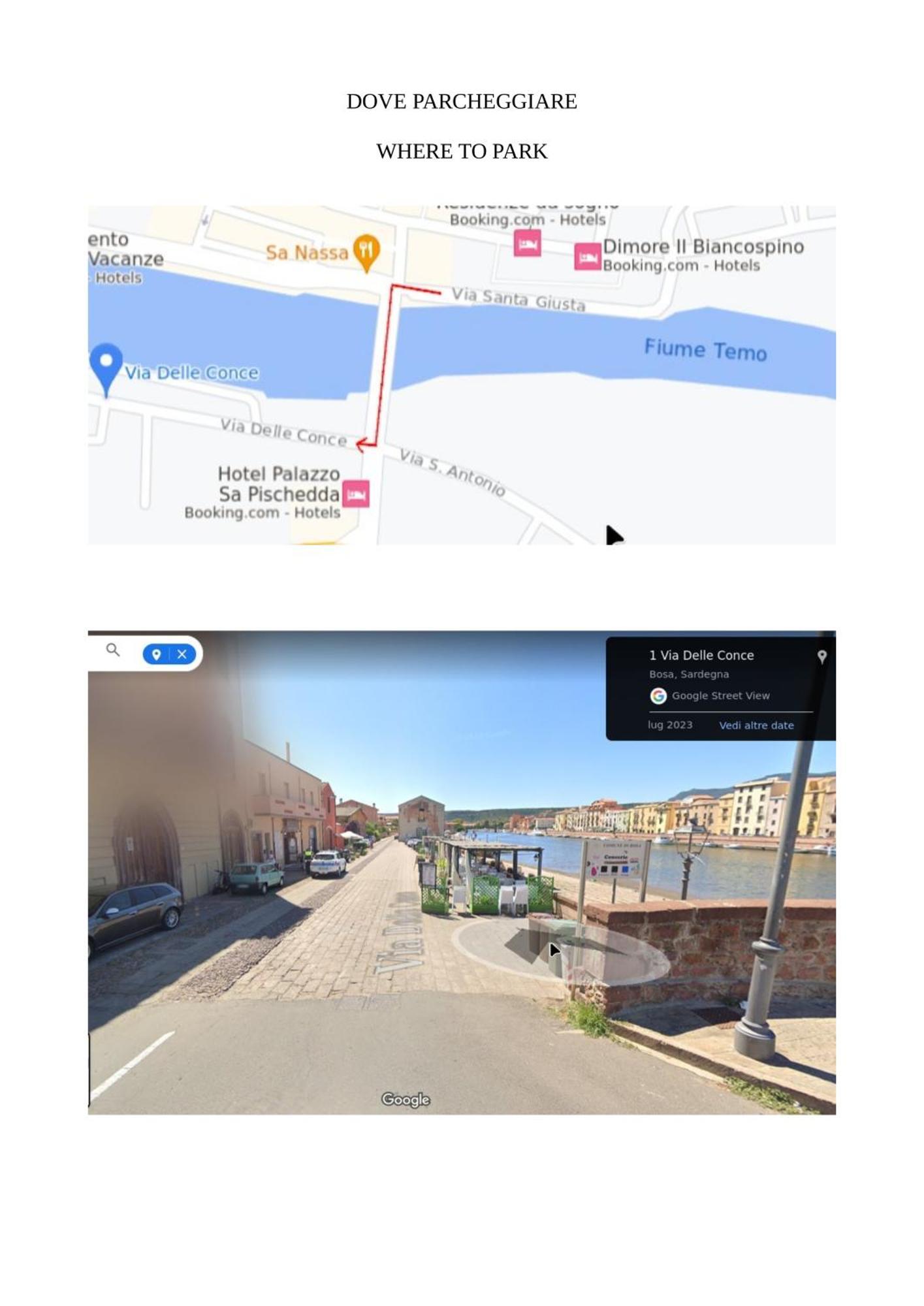 Casa Tildepino Davanti Al Fiume Temo Locazione Turistica Bosa Esterno foto